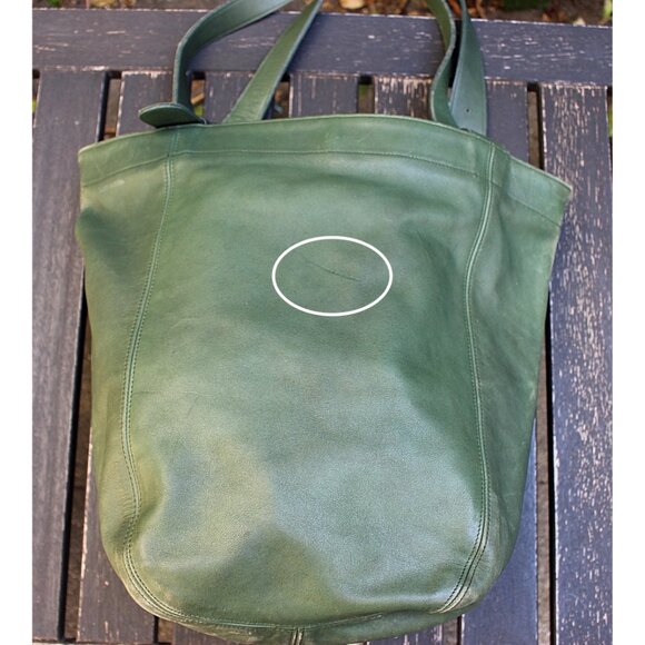 Coach Vintage - Soho Duffle Sac (Weekender) 4082 in Bottle Green, USA 1990s - Picture 13 of 14